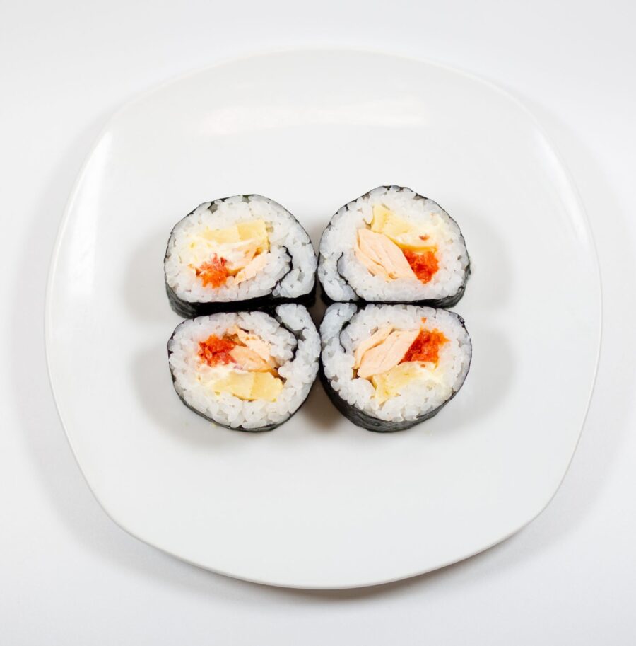 Turo Sushi - Futo-Maki-Grilled-Salmon