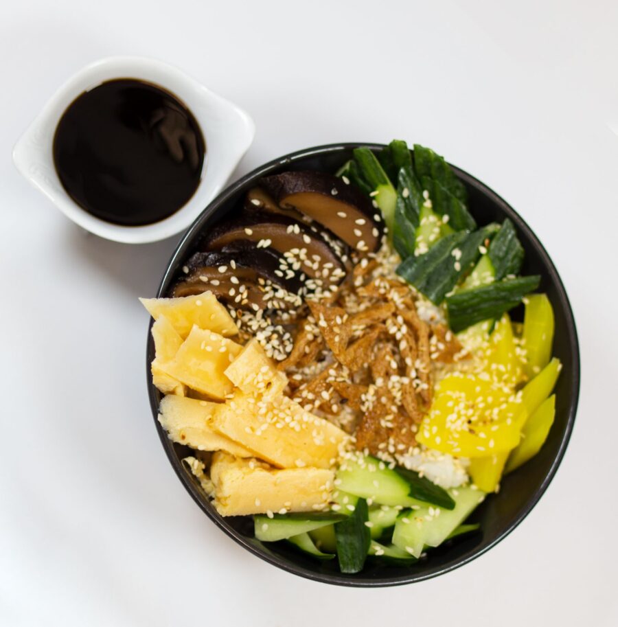 Turo Sushi - Reis-Salat Vegetarisch